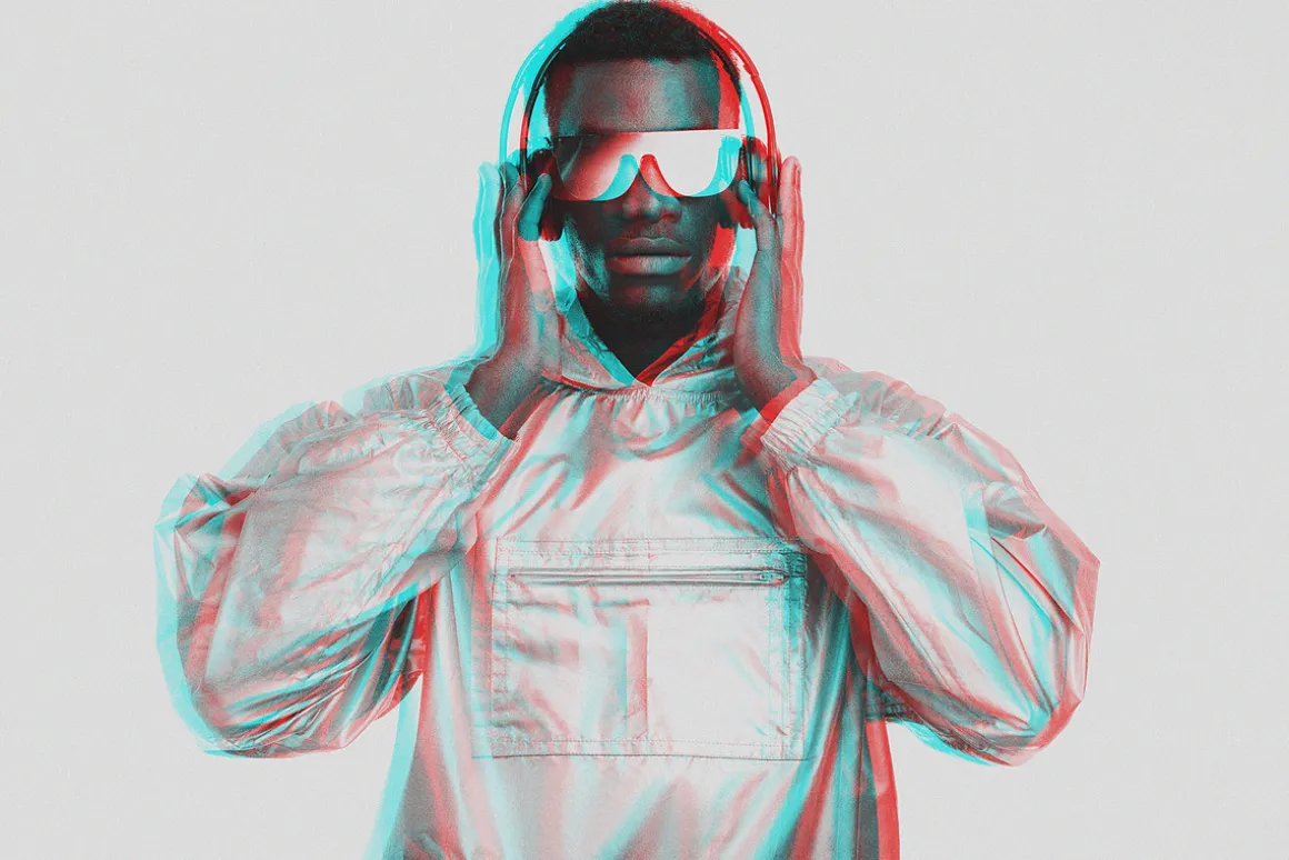 Anaglyph 3D Photoshop Effect