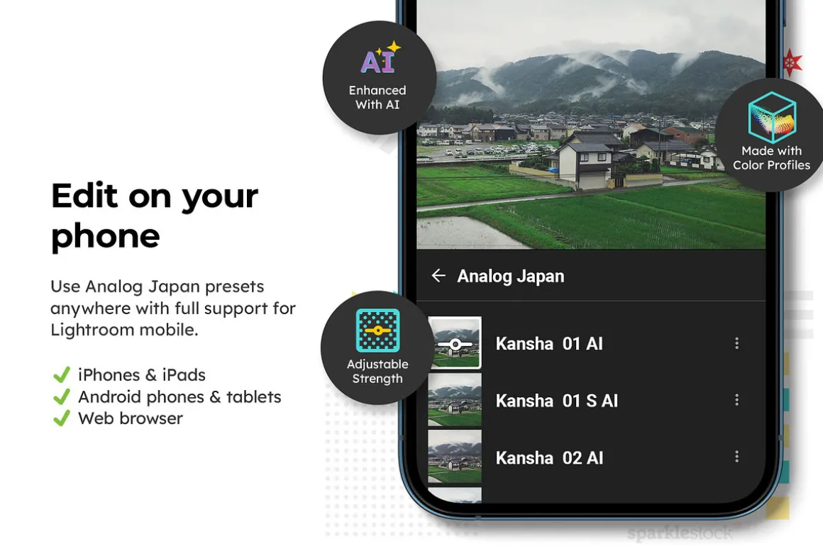 20 Analog Japan Lightroom Presets