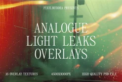 Analog Light Leaks Overlays