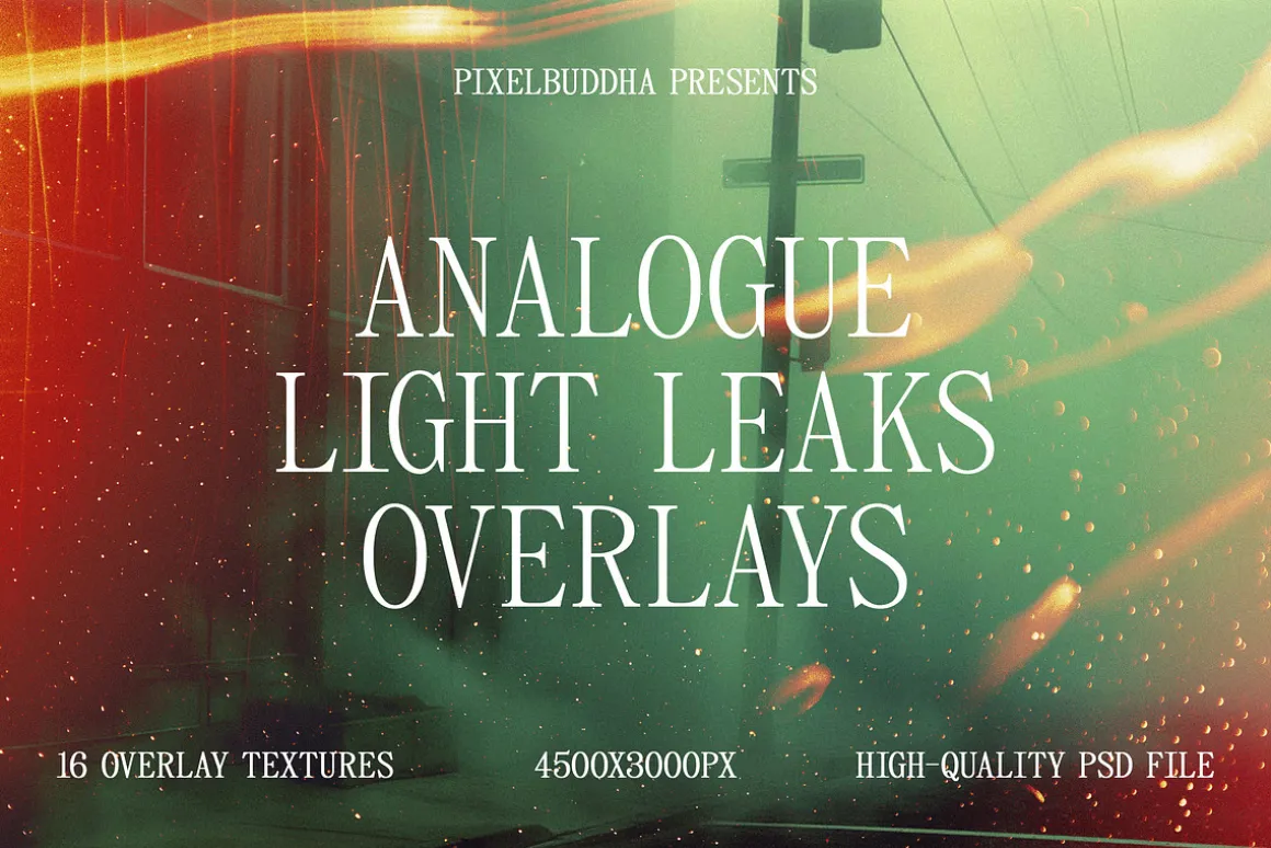 Analog Light Leaks Overlays