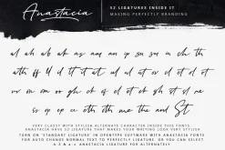 Anastacia Signature Font
