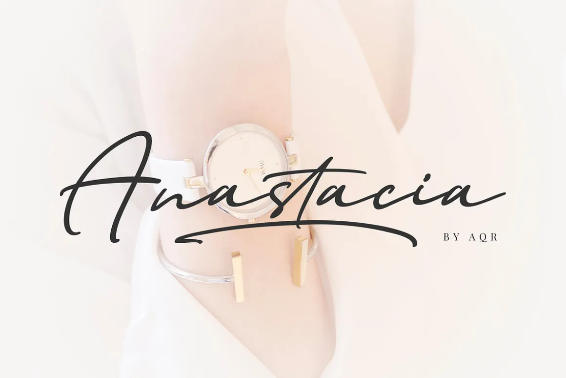 Anastacia Signature Font