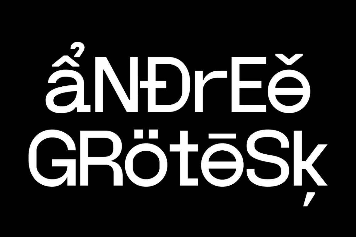 Andree Grotesk Regular