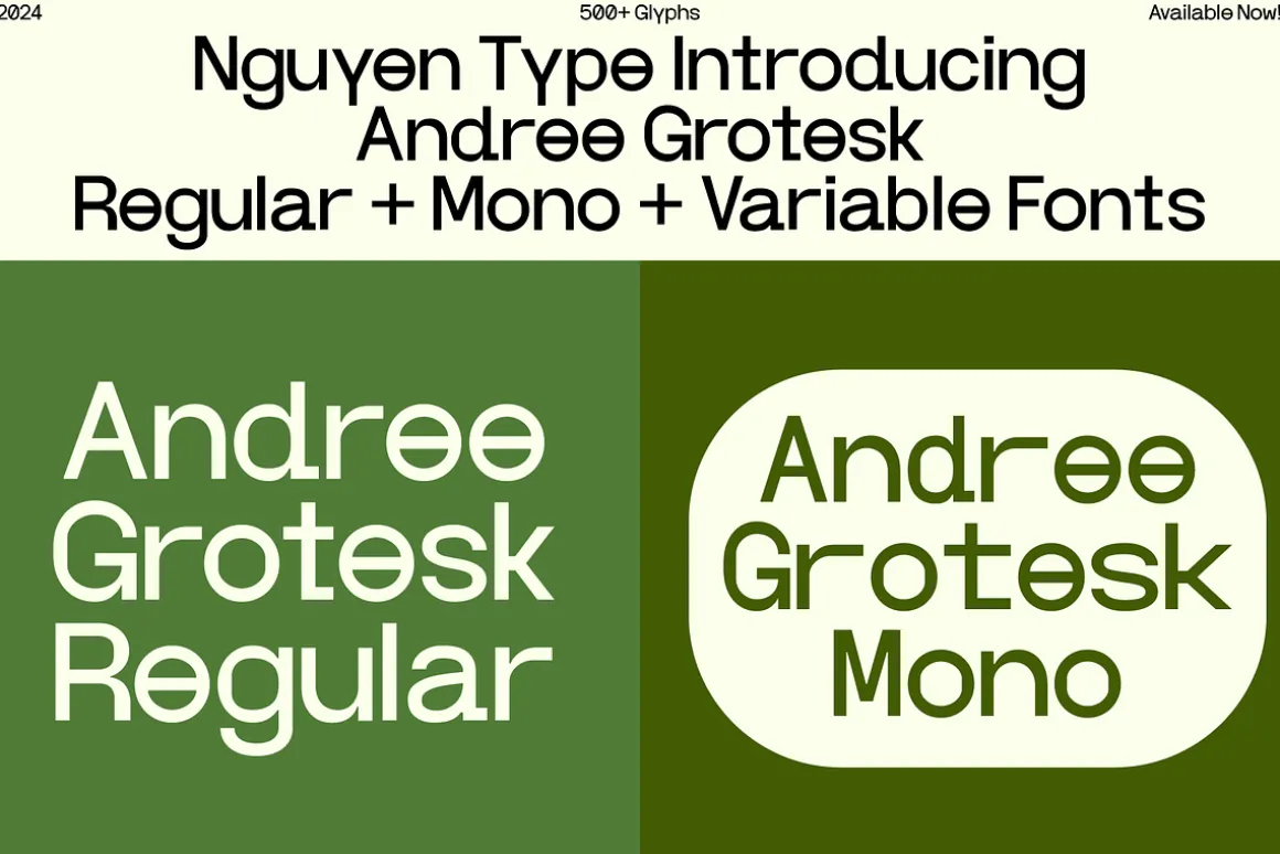 Andree Grotesk Regular