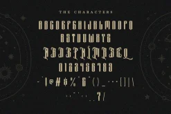 Angel Dome Blackletter Display Font
