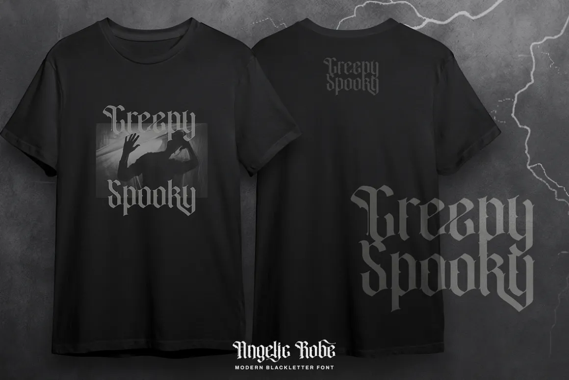 Angelic Robe - Blackletter Font