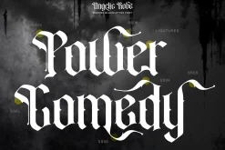 Angelic Robe - Blackletter Font