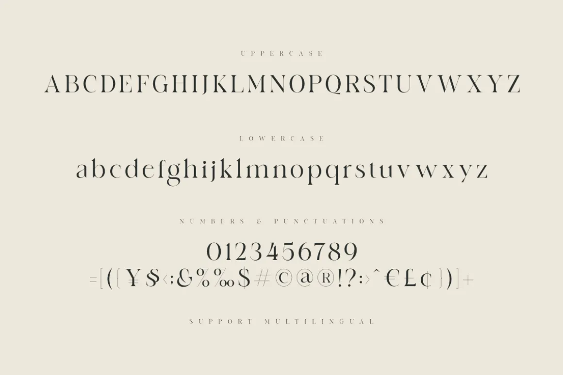 angle - unique & chic font