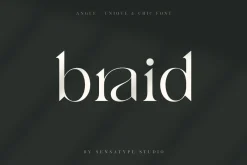 angle - unique & chic font