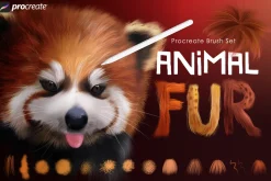 Animal Fur Procreate Brushes