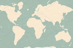 Animals World Map2