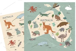 Animals World Map2