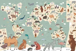Animals World Map2