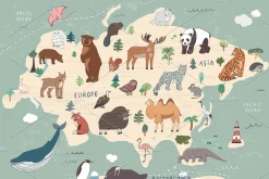 Animals World Map2
