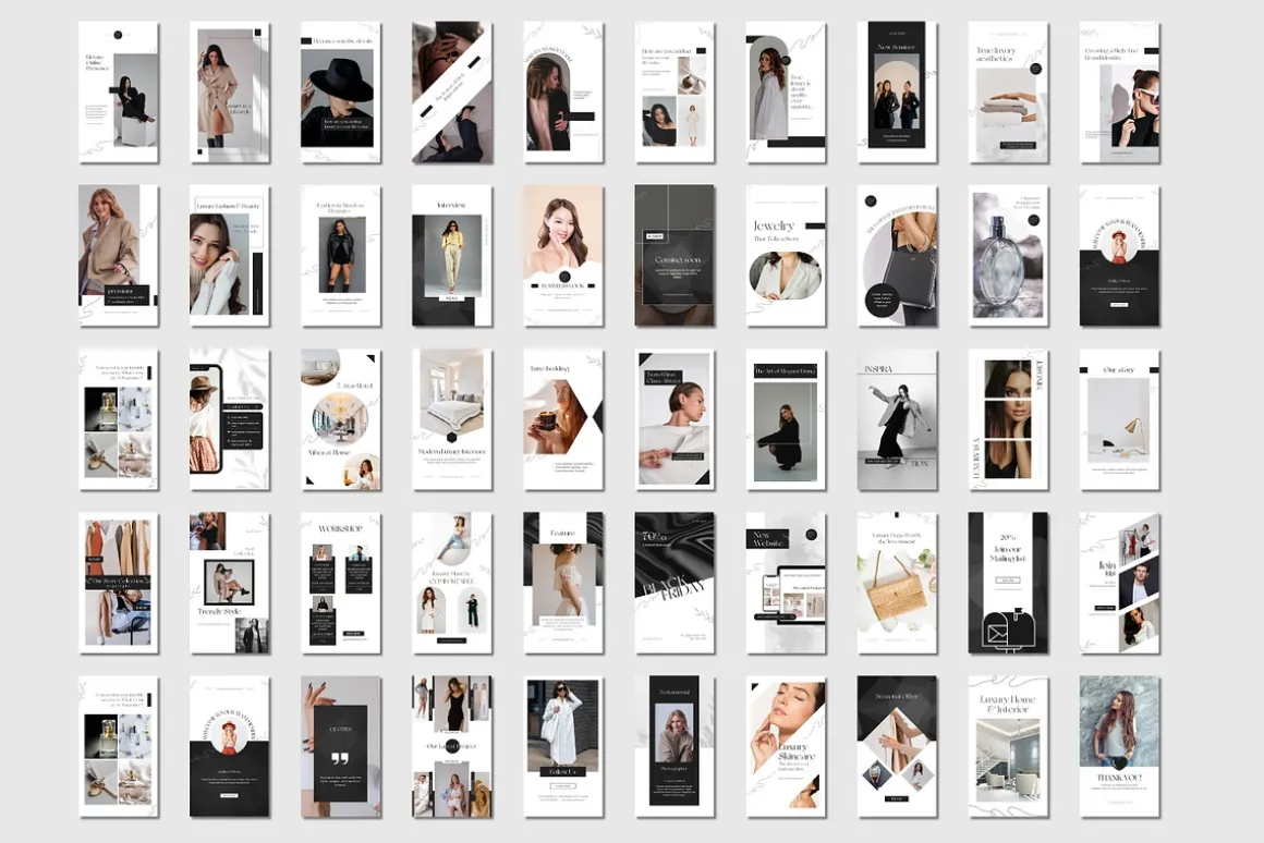 100 Animated Canva Instagram Pack