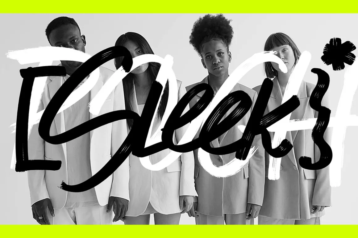 Animated Marker Font - BLACKDOT