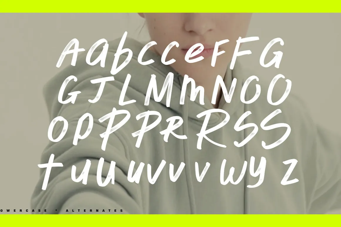 Animated Marker Font - BLACKDOT
