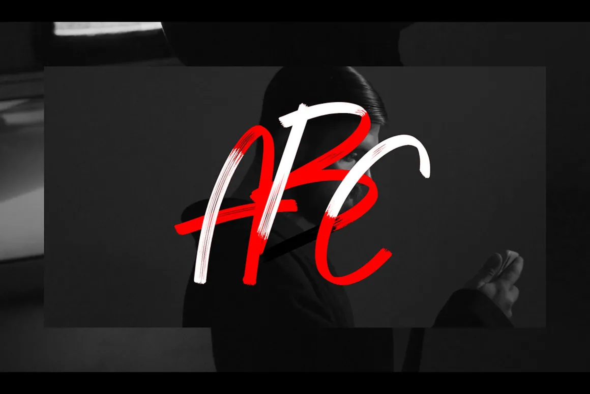 Animated Marker Font - BLACKDOT