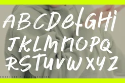 Animated Marker Font - BLACKDOT