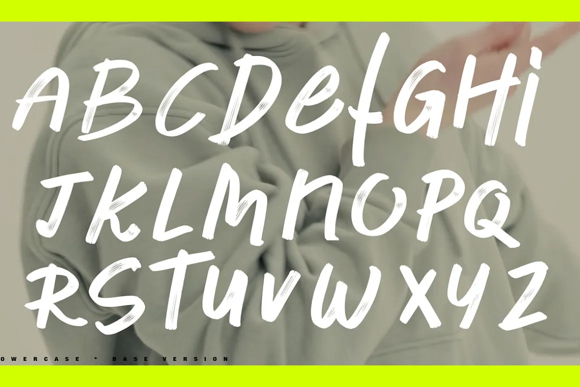 Animated Marker Font - BLACKDOT