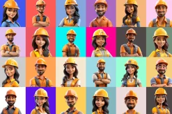 125 Animoji - Builder People