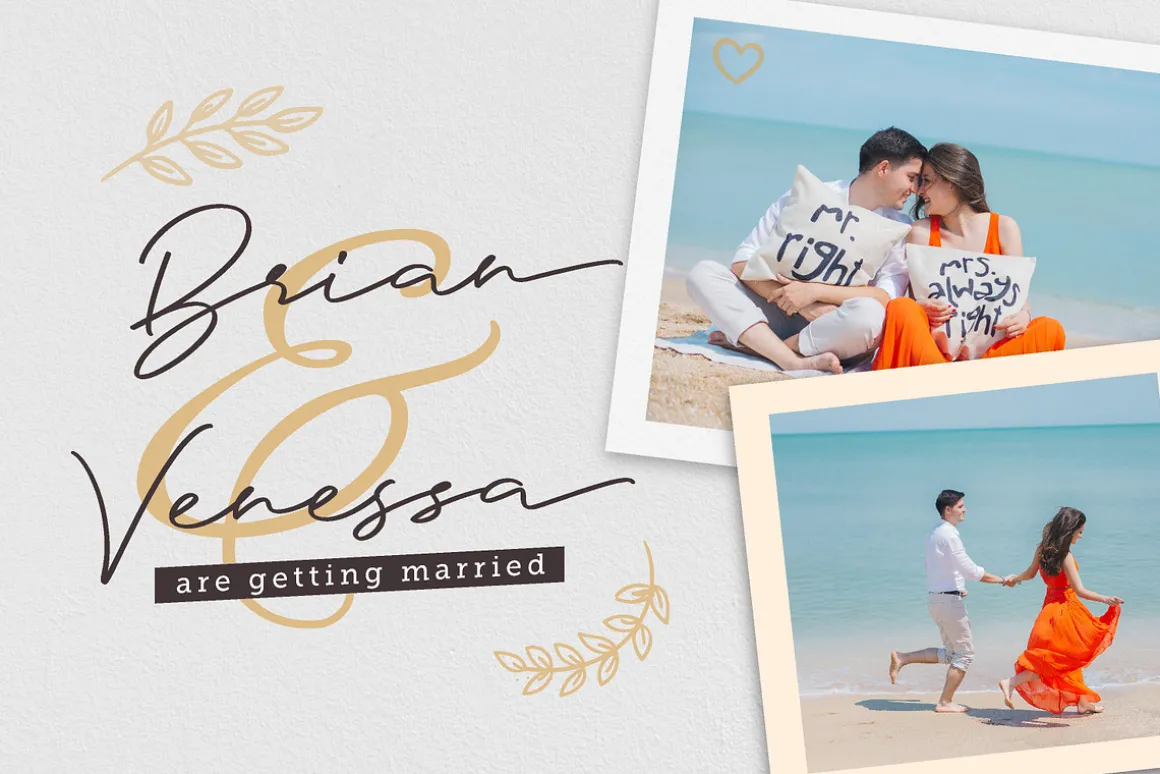 Anjel // Classy Signature Font