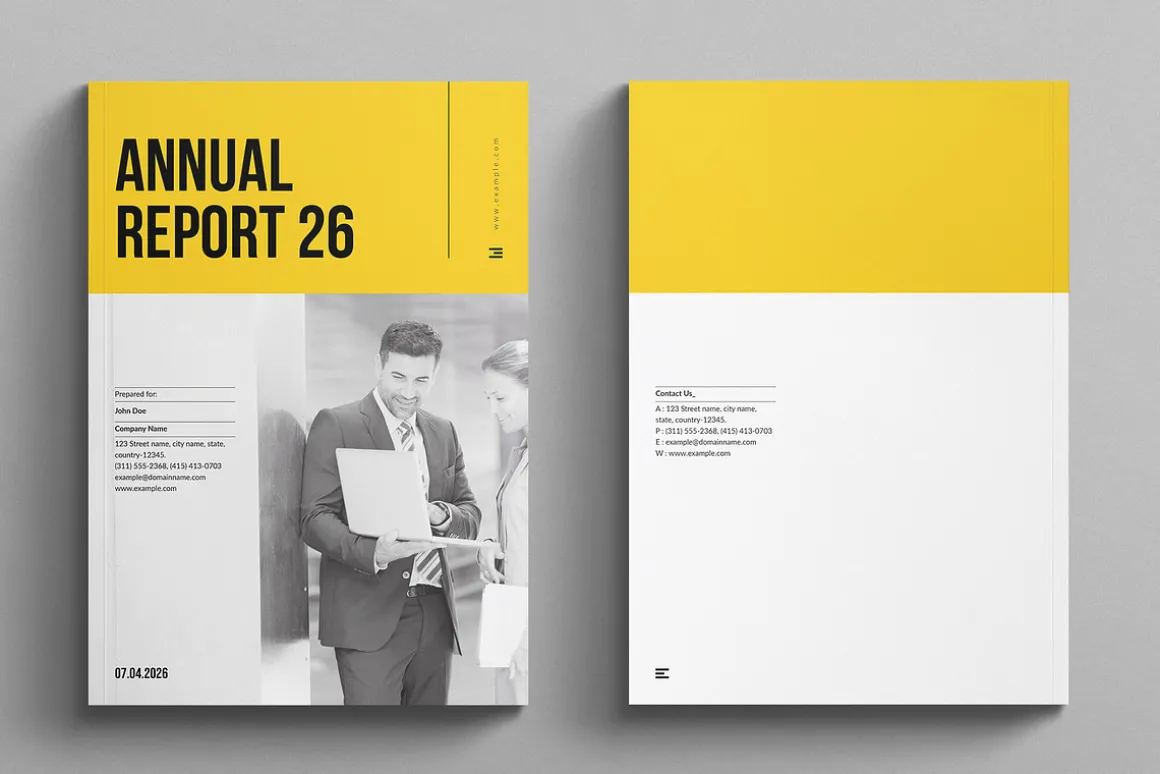 Annual Report Template