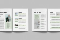 Annual Report | MS Word & Indesign