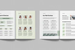 Annual Report | MS Word & Indesign