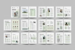 Annual Report | MS Word & Indesign