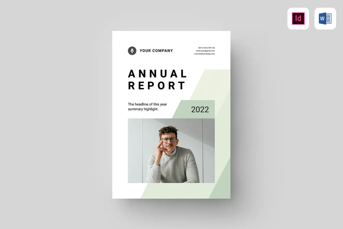 Annual Report | MS Word & Indesign