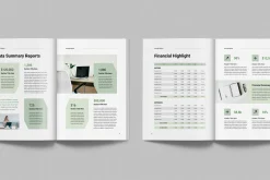 Annual Report | MS Word & Indesign