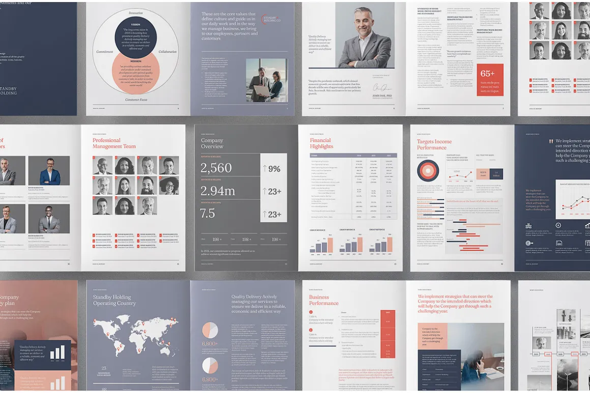 Annual Report Template