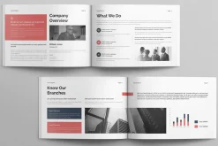 Annual Report Template Landscape
