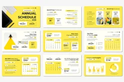 Annual Schedule PowerPoint Template