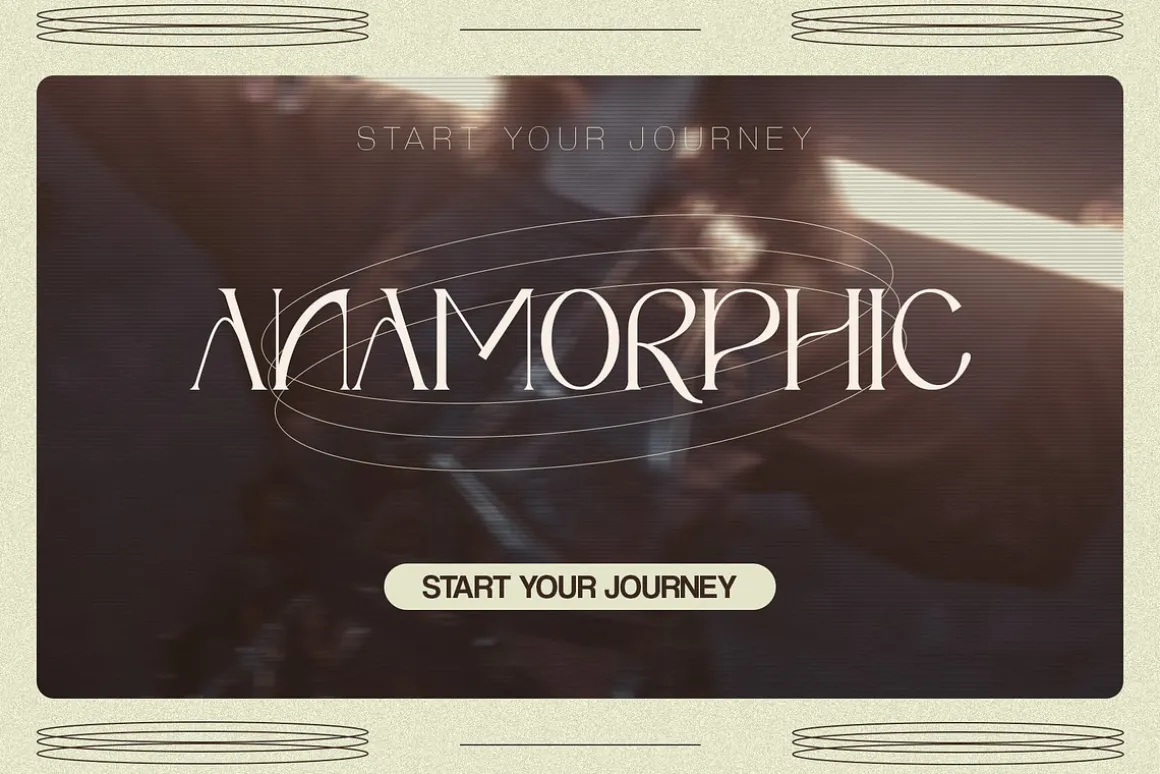 Anorthic - Modern Serif Font