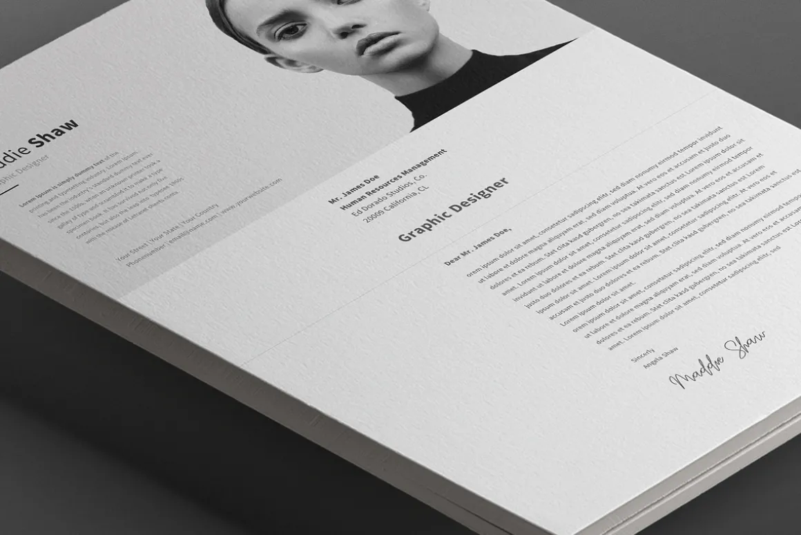 Antares Resume Template