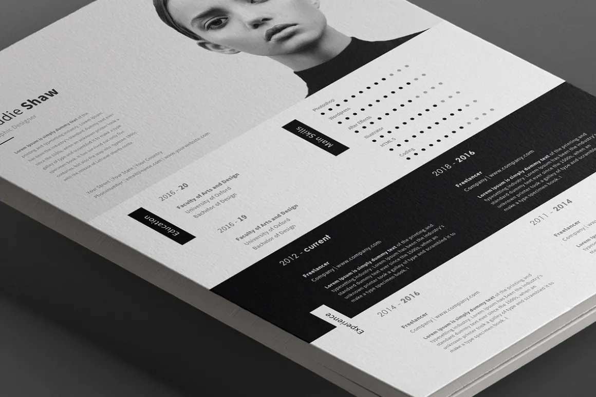 Antares Resume Template