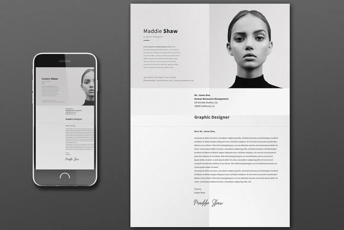 Antares Resume Template