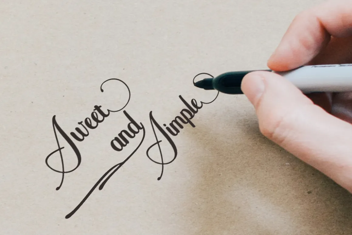 Anthony Script Font Duo