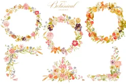 Antique Botanical Floral Collection