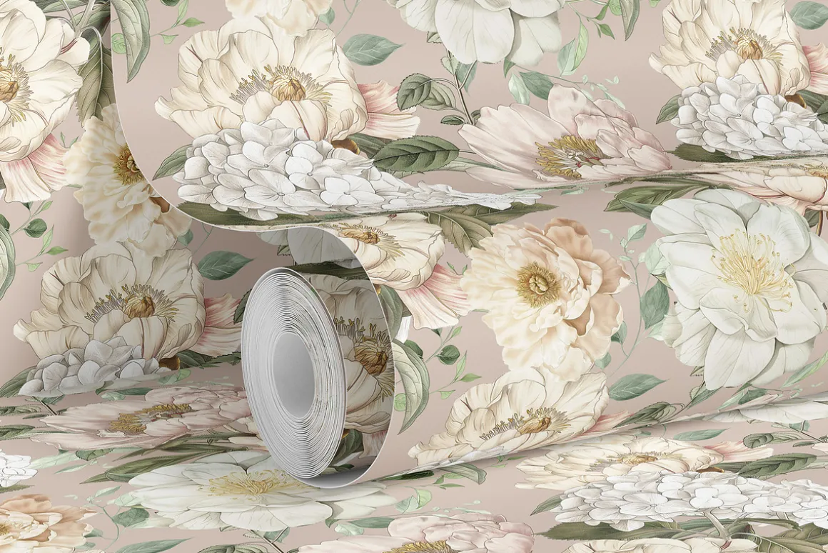 ANTIQUE BOTANICALS Vintage Flowers