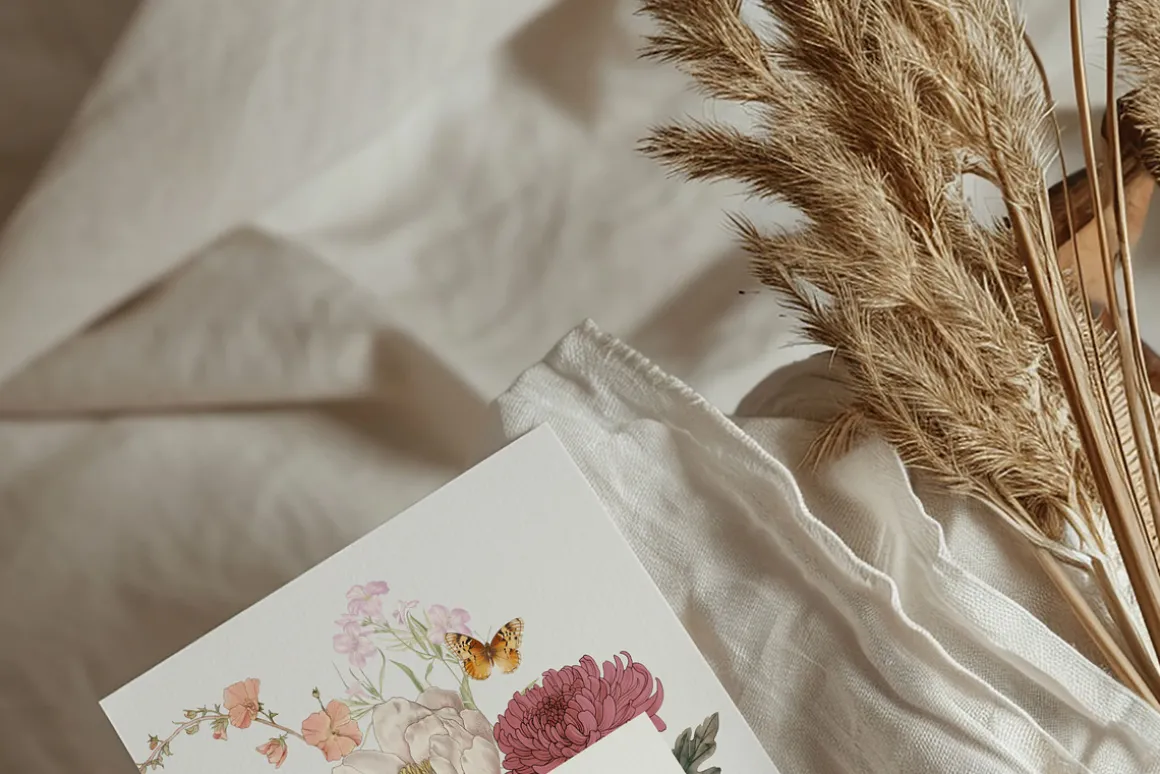 ANTIQUE BOTANICALS Vintage Flowers