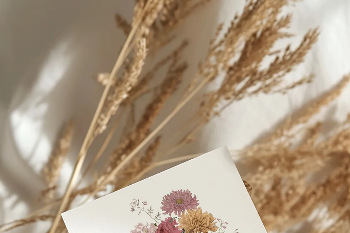 ANTIQUE BOTANICALS Vintage Flowers