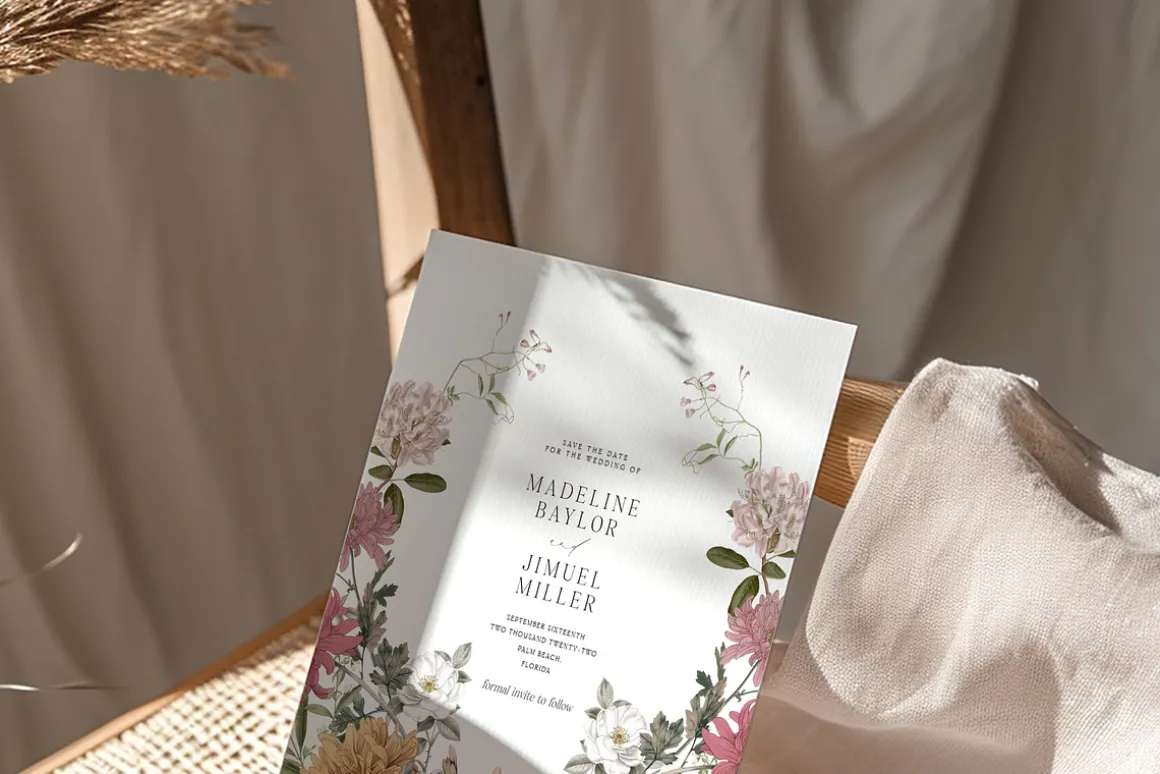 ANTIQUE BOTANICALS Vintage Flowers