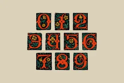 Antoine Medieval drop caps font