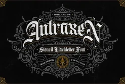 Antraxen for Tattoo & Liquor Brand