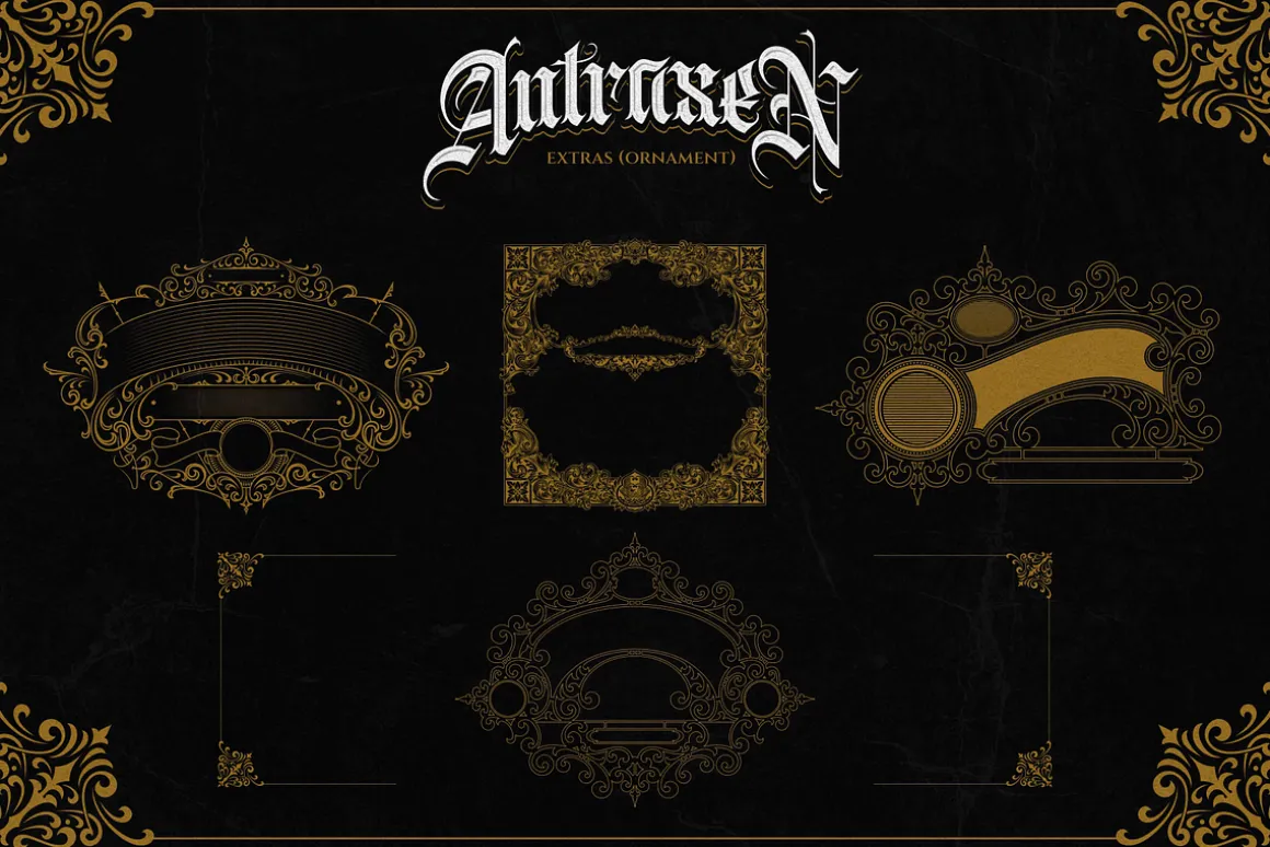 Antraxen for Tattoo & Liquor Brand