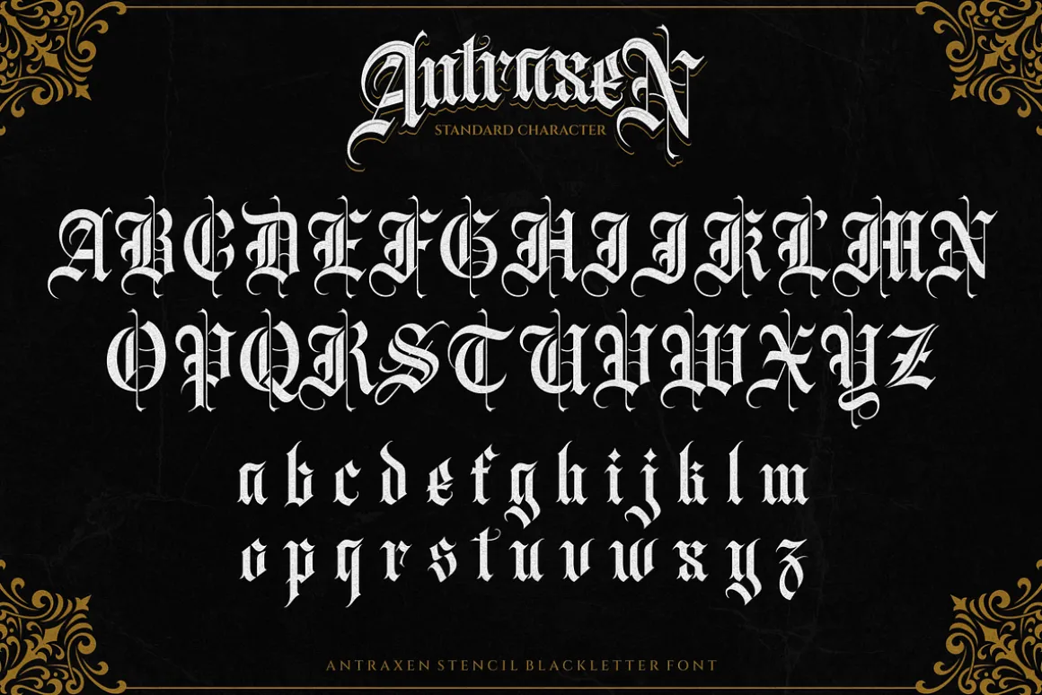 Antraxen for Tattoo & Liquor Brand