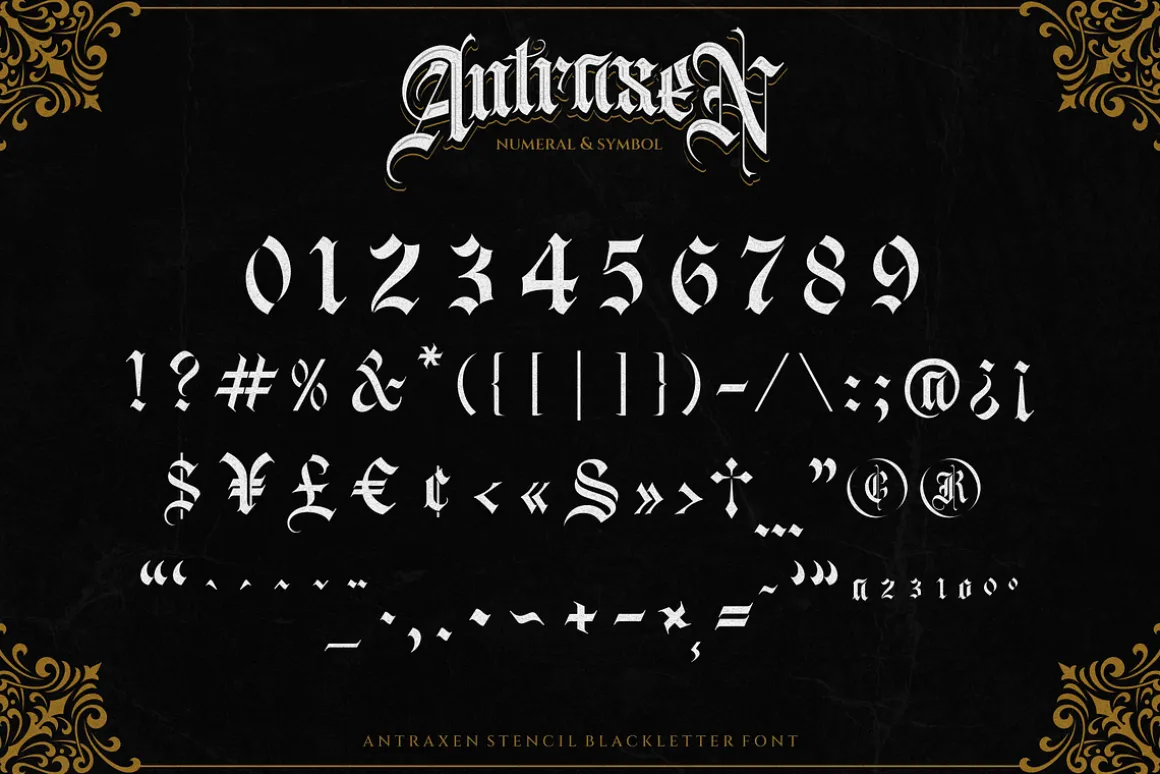 Antraxen for Tattoo & Liquor Brand